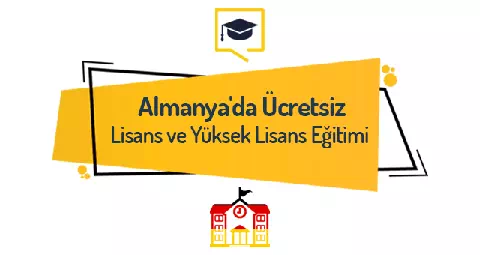 Almanya'da Ücretsiz Li̇sans Ve Yüksek Li̇sans Eği̇ti̇mi